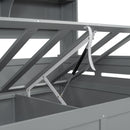 Daybed With All-In-One Cabinet And Shelf