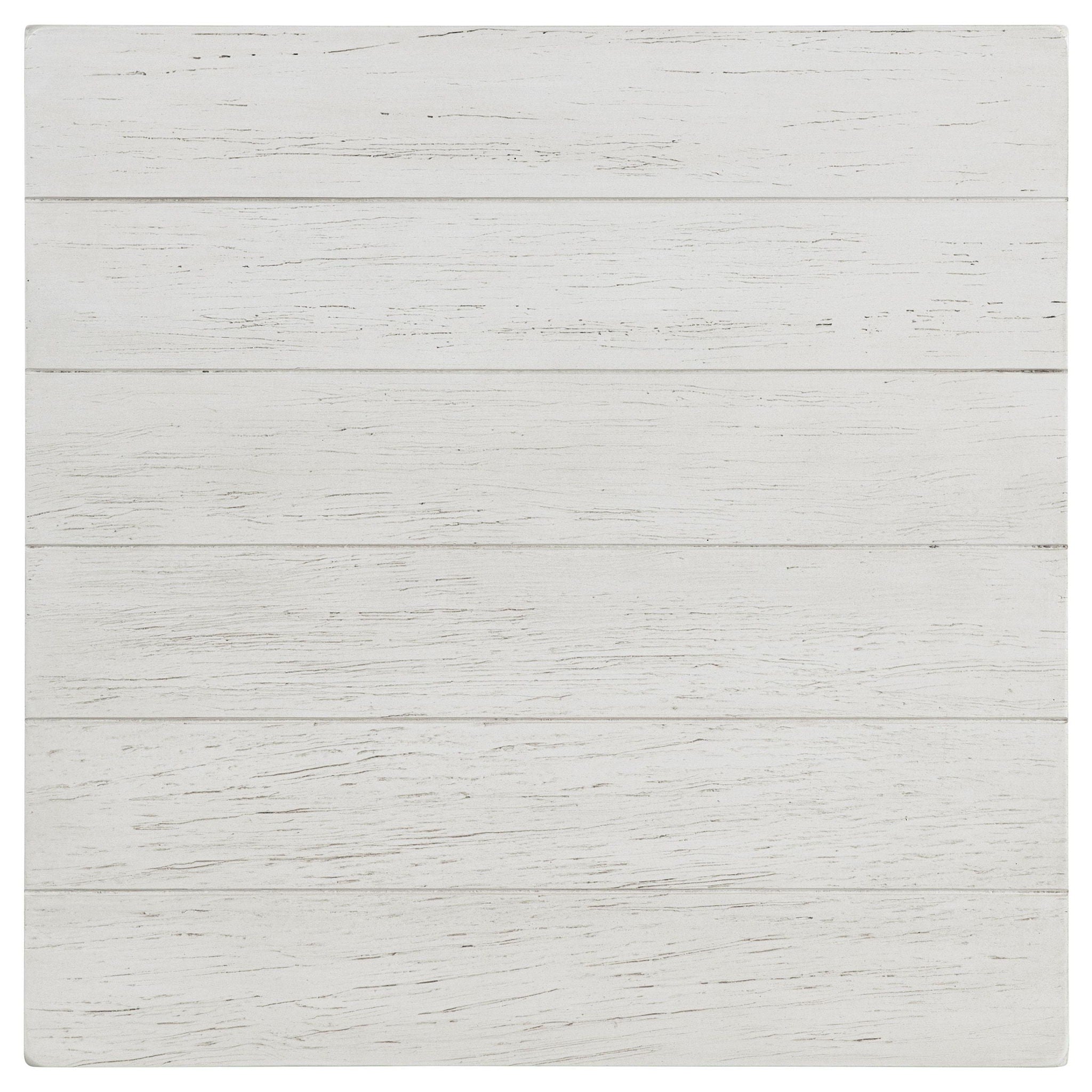 Payne Wood End Table with Shelf Distressed White