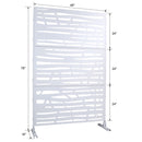 Outdoor & Indoor Privacy Screen Metal Privacy Screen