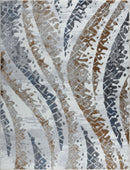 Nova - 7'10" X 9'10" Polypropylene Area Rug - Multi