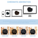 360° Modern Swivel Accent Chair Round Armchair, Thick Padded Single Lounge Sofa Upholstered Comfy