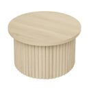 Modern Round Coffee Table And Side Table (Set of 2)