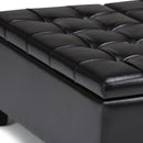 Harrison - Large Coffee Table Storage Ottoman
