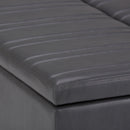 Ellis - Coffee Table Storage Ottoman Contemporary Design