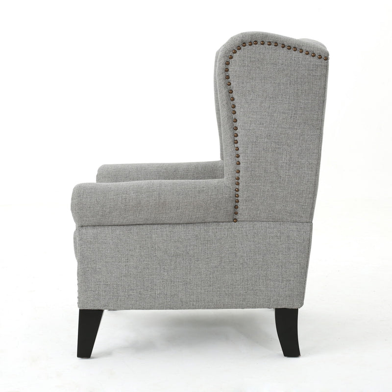 Mid Century Modern Arm Reading Chair For Living Room