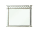 Varian - Mirrored Designed Mirror - Silver