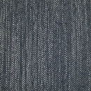 French Country Dining Chair With Rectangular Cane Backrest And Smooth Upholstered Seating