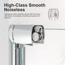 Modern Semi Frameless Double Sliding Shower Door