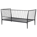 Richland - Metal Twin Daybed Bed Frame - Matte Black
