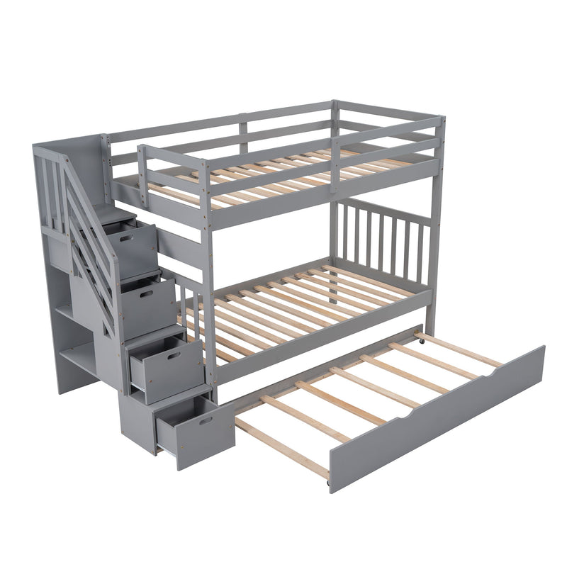 Bunk Bed With Twin Size Trundle