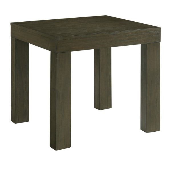 Grady - End Table With Power - Dark Walnut