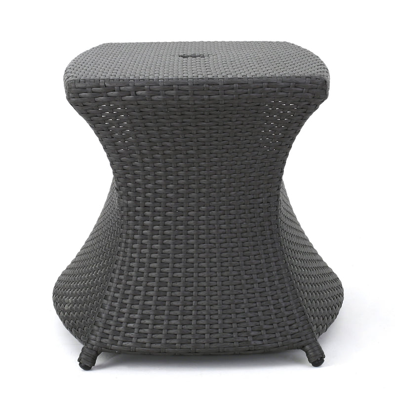Berkeley - Chaise Lounge Side Table - Gray