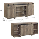Bellarosa - TV Stand - Gray Washed - Wood - Atlantic Fine Furniture Inc