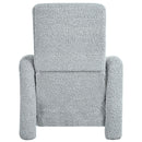 Push Back Recliner Armchair Upholstered Recliner Chair Single Sofa With Adjustable Backrest