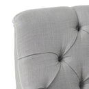 Nicole - French Style Upholstered Loveseat With Tufted Backrest