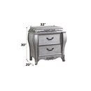 Leonora - Nightstand - Vintage Platinum - Atlantic Fine Furniture Inc