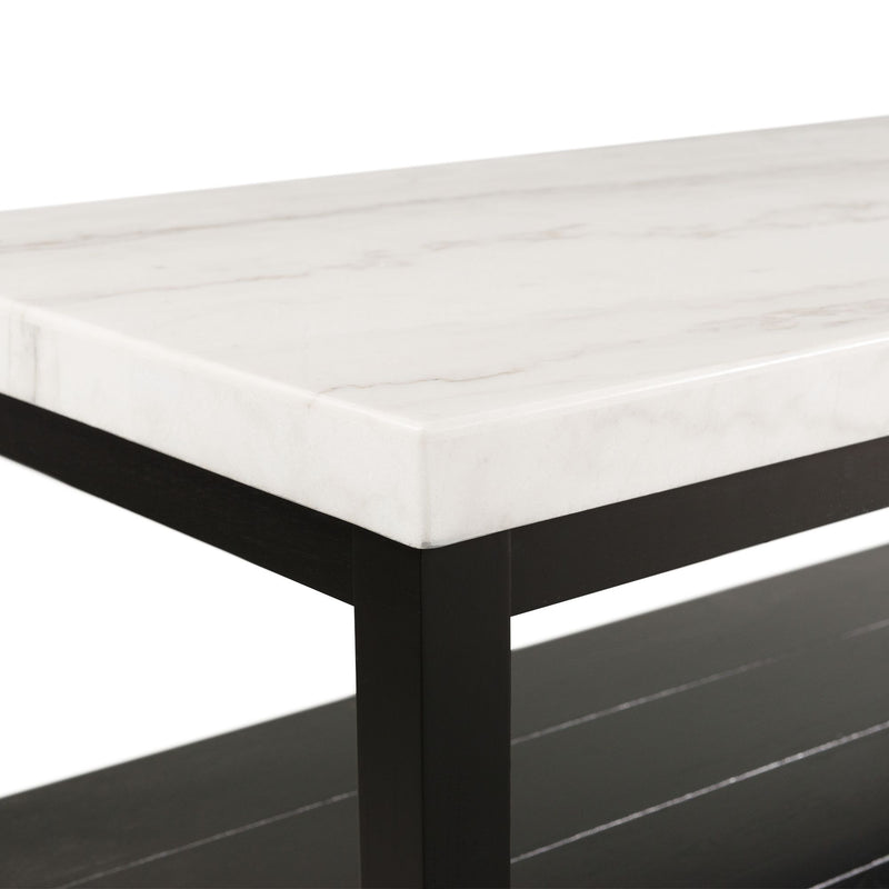 Marcello - Coffee Table With Casters - White