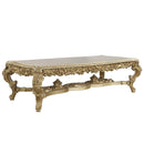 Bernadette - Dining Table - Gold Finish - 31" - Atlantic Fine Furniture Inc