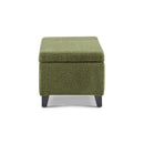 Storage Ottoman With Flip Top Lid