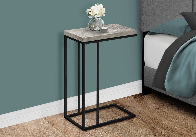 C-Shaped Accent Table For Living Room