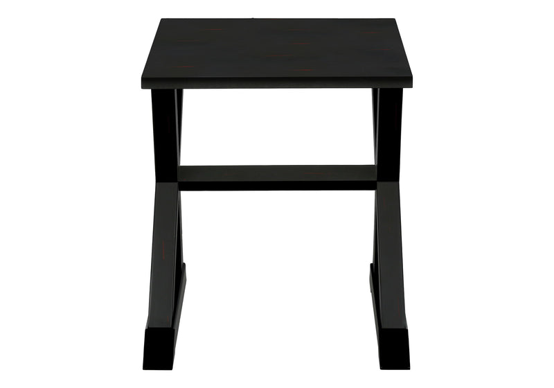 Compact Accent End Table, Square, Transitional