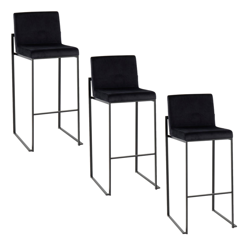 Fuji - Contemporary High Back Barstool Elegant Design