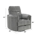 Sagen - Recliner With Swivel & Glider
