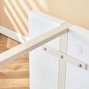 Industrial Rectangular Dining Table For 4 - 6 People