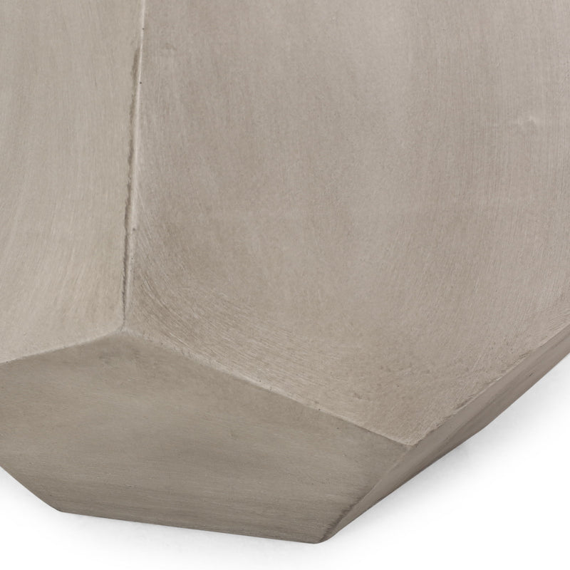 Outdoor Calgary Side Table - Light Gray