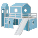 Loft Bed & Slide Tent And Tower