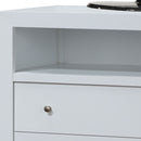 Elegant Transitional Media Chest