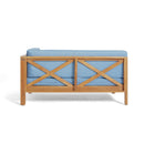 Brava - X Back Corner Bench