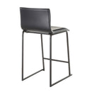 Mara - Upholstered Contemporary Counter Stool (Set of 2)