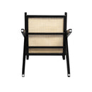 Chandigarh Arm Dining Chair With Natural Cane Design (Set of 2)