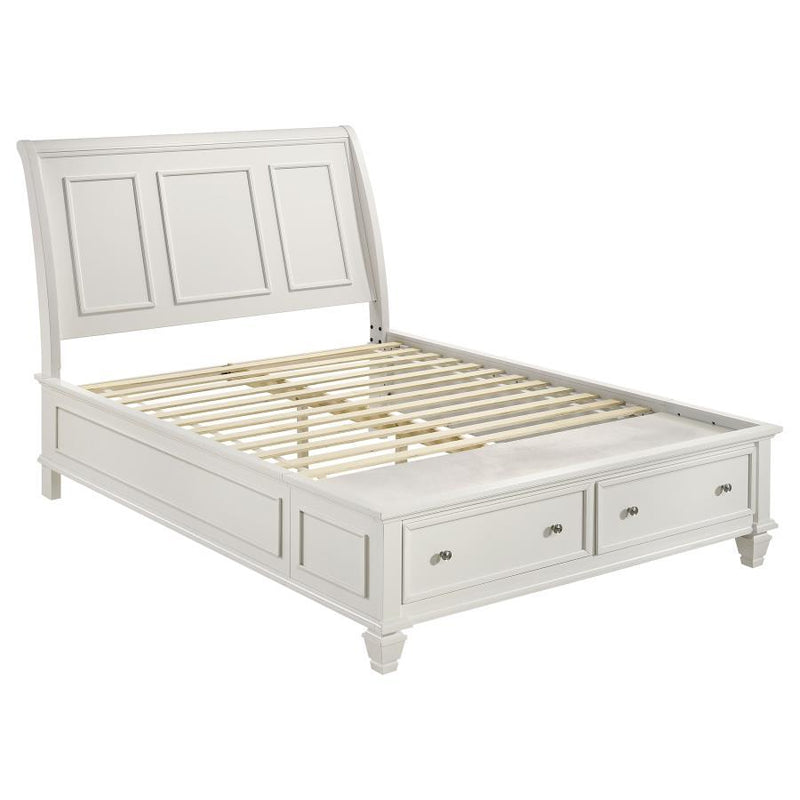 Sandy Beach - Storage Bed Bedroom Set - Atlantic Fine Furniture Inc