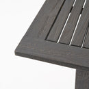 Outdoor Expandable Dining Table With Square Legs