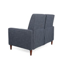 Manville - Contemporary Tufted Loveseat Pushback Recliner
