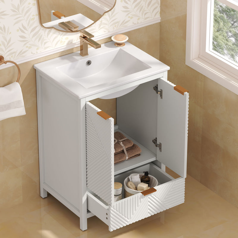 Modern Bathroom Vanity With Sink Combo