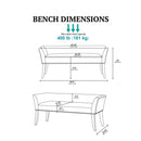 Welburn - Upholstered Bench