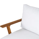 4 Piece Outdoor Sofa Set With Cushions And Coffee Table