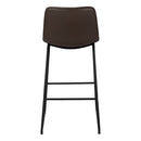 Office Chair, Bar Height, Standing, Computer Desk, Work, Leather Look, Contemporary, Modern