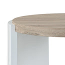 Zoma - End Table - Oak & White High Gloss