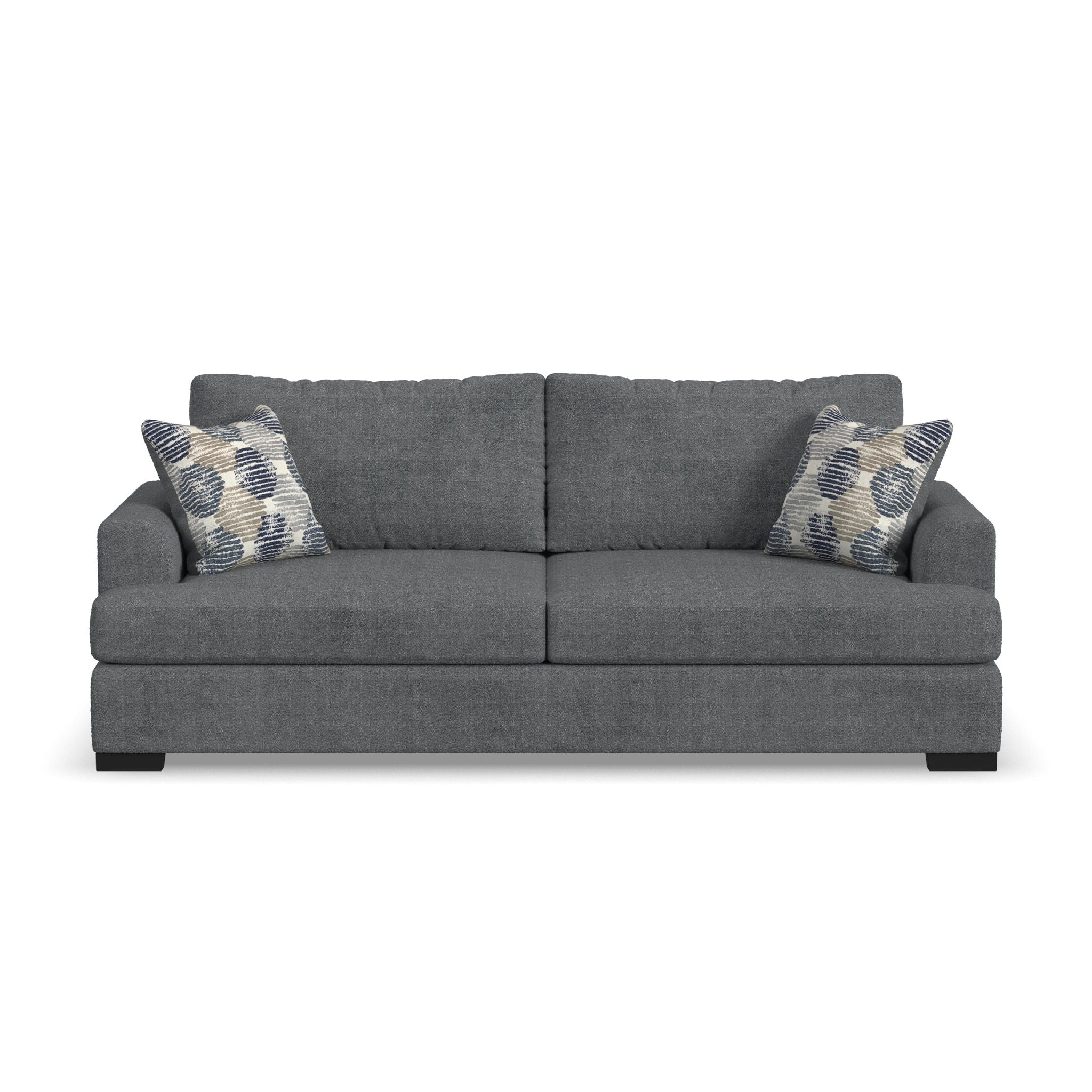 Willow - Fabric Stationary Extra Large Two-Cushion Sofa