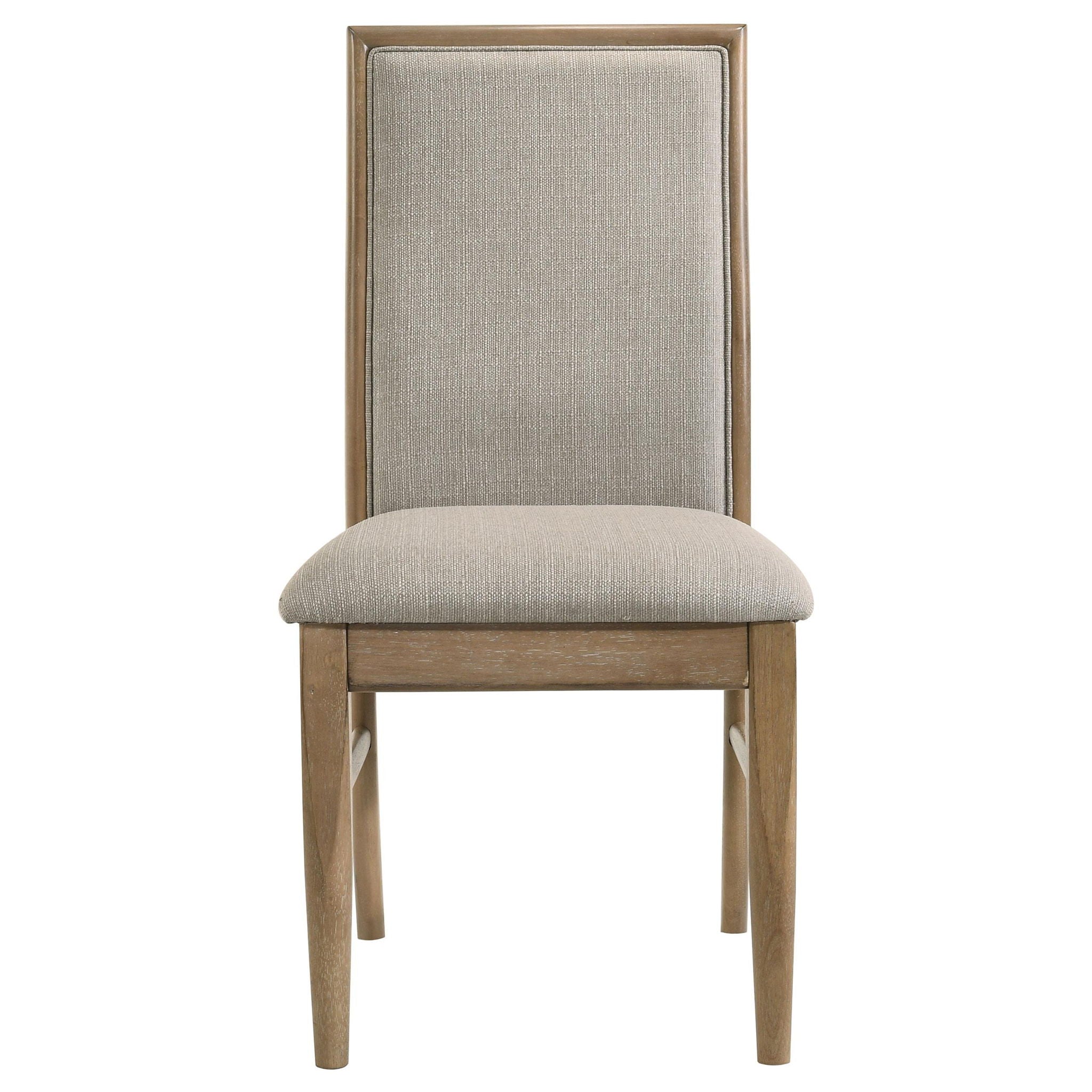 Adina Upholstered Dining Side Chair Barley (Set of 2) - Atlantic Fine Furniture Melbourne FL
