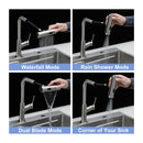 360° Pull Down Kitchen Faucet With 4 Spray Modes