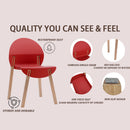 4 Piece Set Of Single Chairs With A Design Combining Modern And Traditional Elements