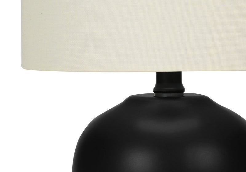 Lighting, Table Lamp, Transitional - Black / Cream