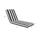 Outdoor Lounge Chair Cushion Replacement Patio Funiture Seat Cushion Chaise Lounge Cushion