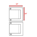 Outdoor Lounge Chairs With Cushions, Weather Resistant - Gray Mix