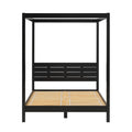 Canopy Bed Frame Modern Minimalist Boho